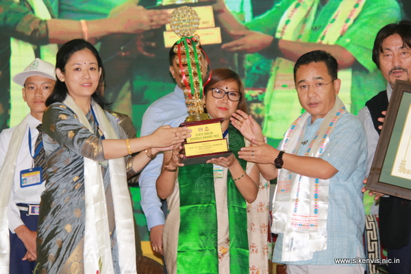 State Green Schools Award 2022 - Government Junior High School Adampool, East Sikkim